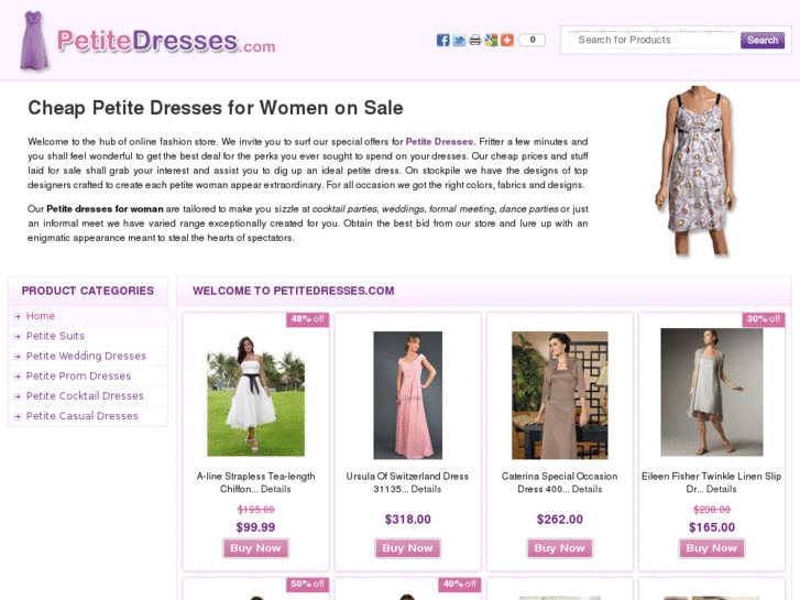 www.petitedresses.com