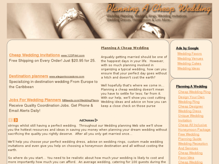 www.planning-a-cheap-wedding.com