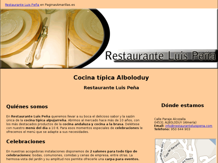 www.restauranteluispena.com