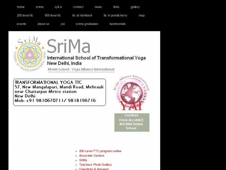 www.srima-school-of-transformational-yoga-india.com