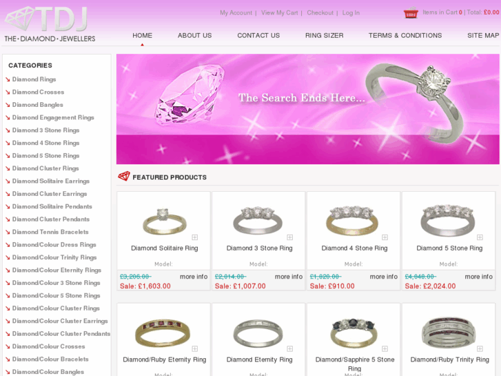 www.thediamondjewellers.com