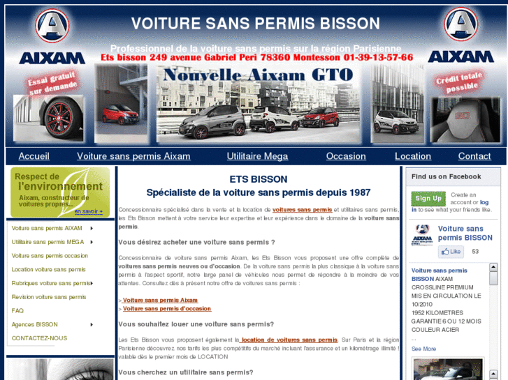 www.voitures-sans-permis-bisson.com