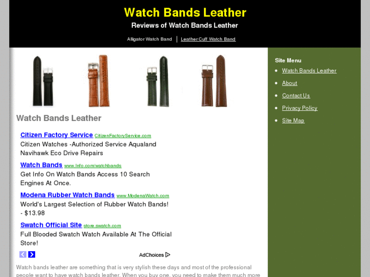 www.watchbandsleather.com