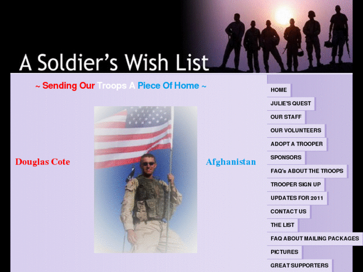 www.asoldierswishlist.org