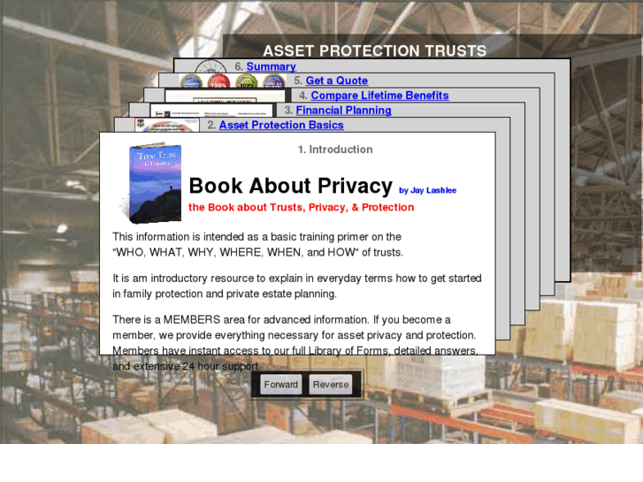 www.bookaboutassetprotectiontrusts.com