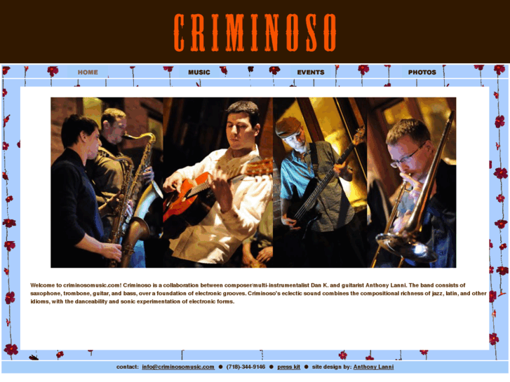 www.criminosomusic.com