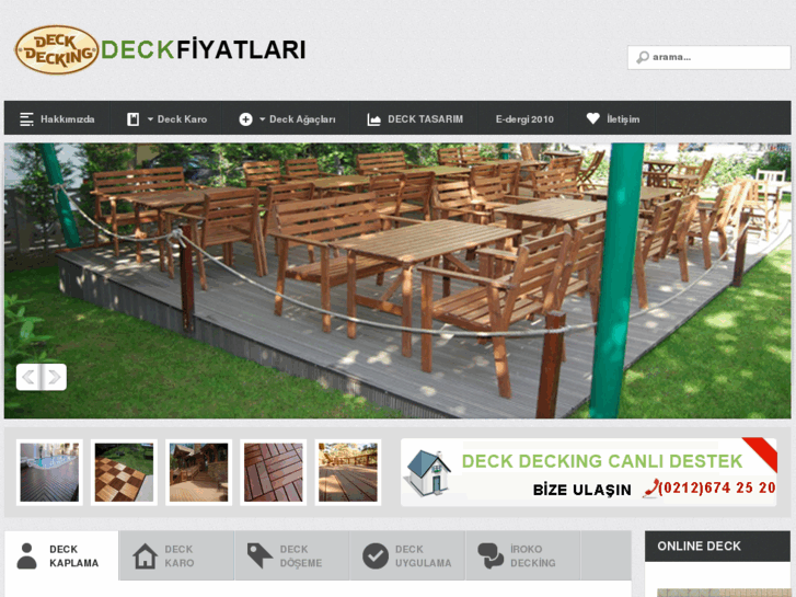 www.deckfiyatlari.com