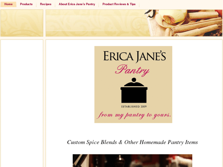 www.ericajanespantry.com