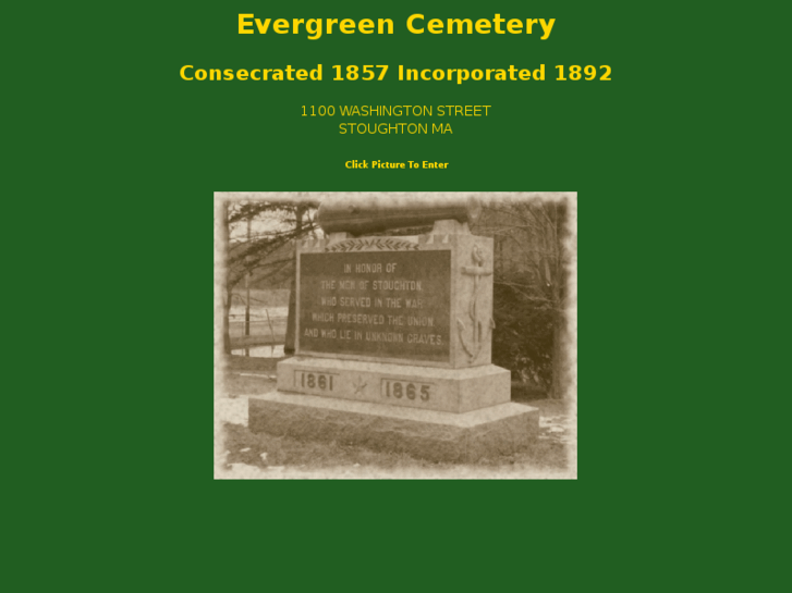 www.evergreencemeterystoughton.com