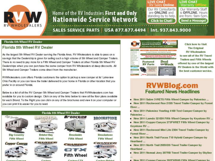 www.florida5thwheelrvdealer.com