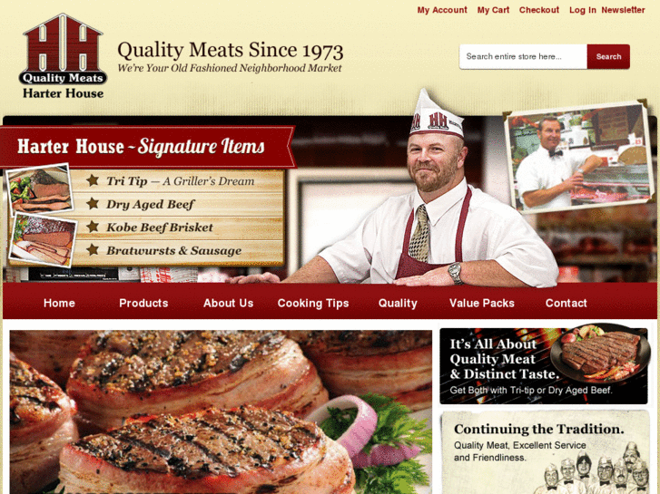 www.harterhousemeats.com