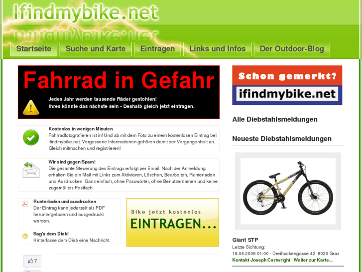 www.ifindmybike.net