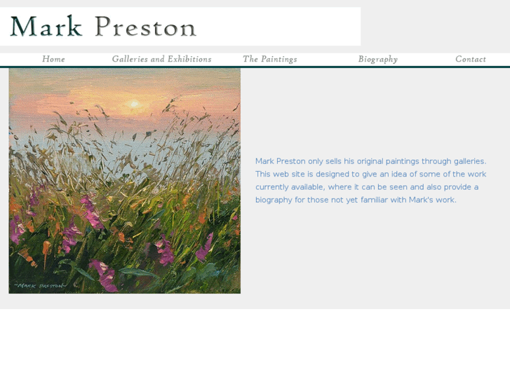 www.markprestonartist.com