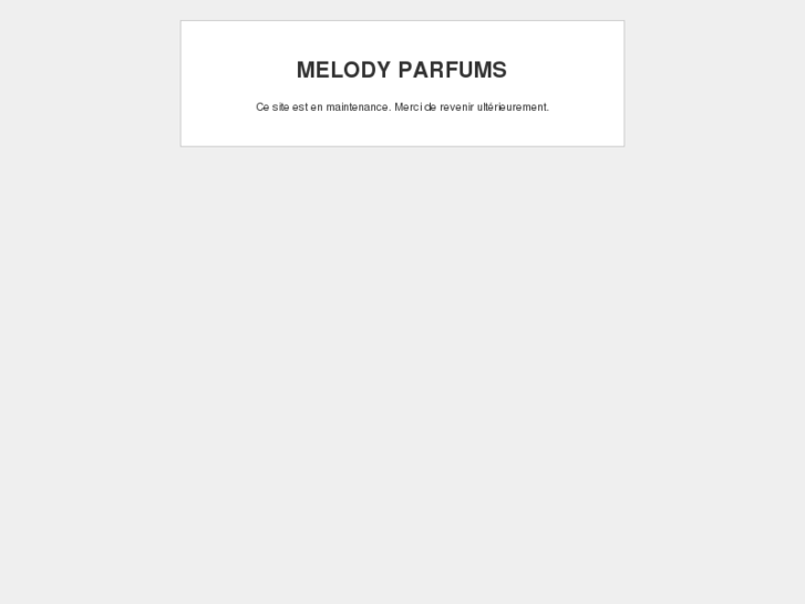 www.melodyparfums.com