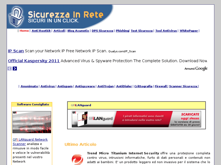 www.sicurezzainrete.com