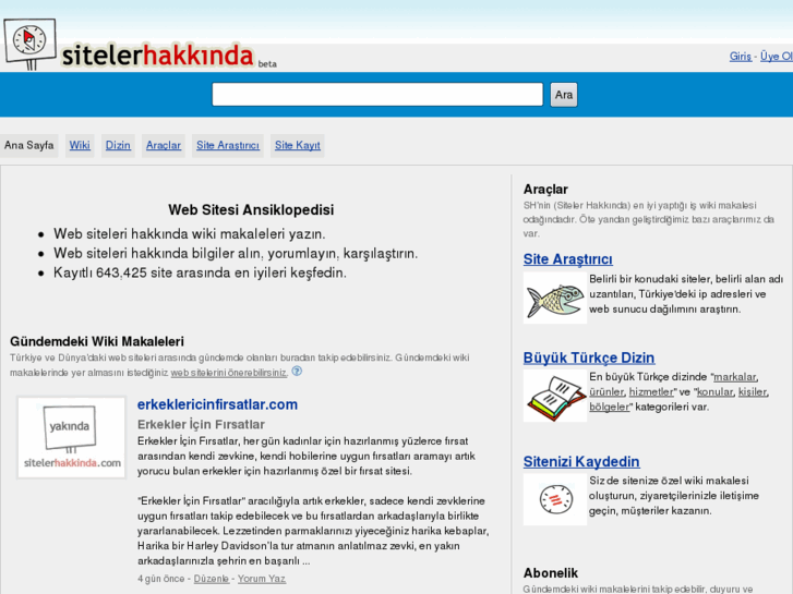 www.sitelerhakkinda.com
