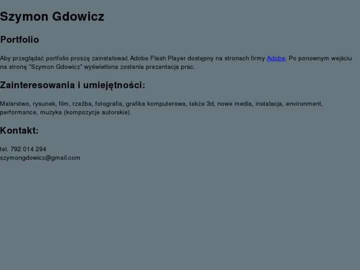 www.szymongdowicz.com