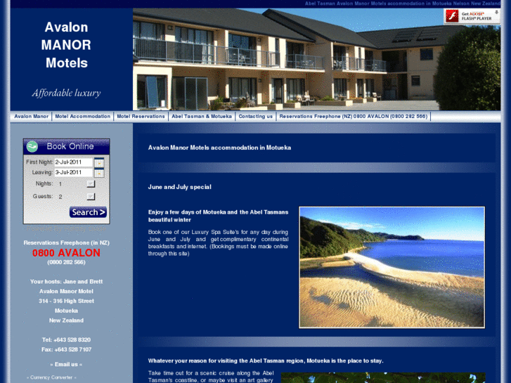 www.avalonmotels.co.nz