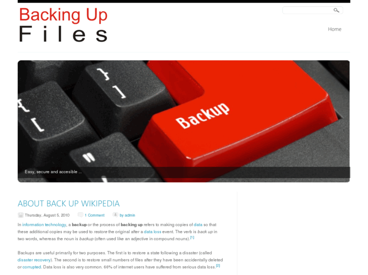 www.backingupfiles.net