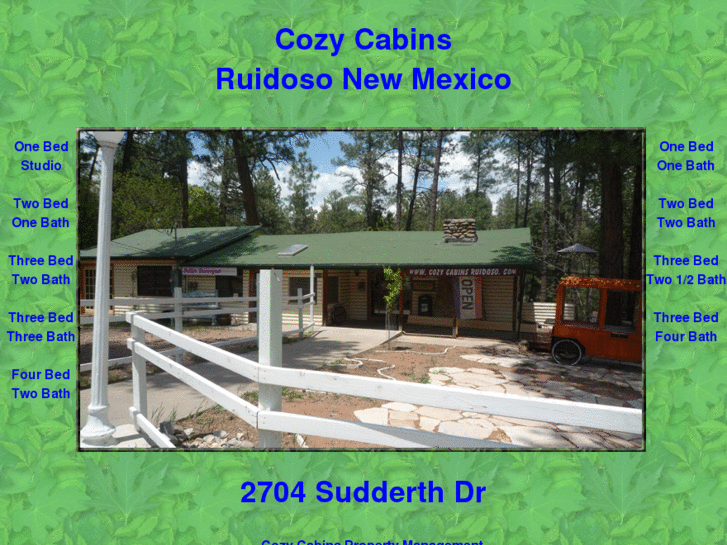 www.cozycabinsruidoso.com