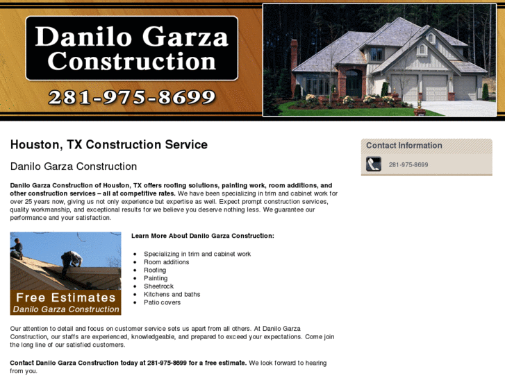 www.danilogarzaconstruction.com