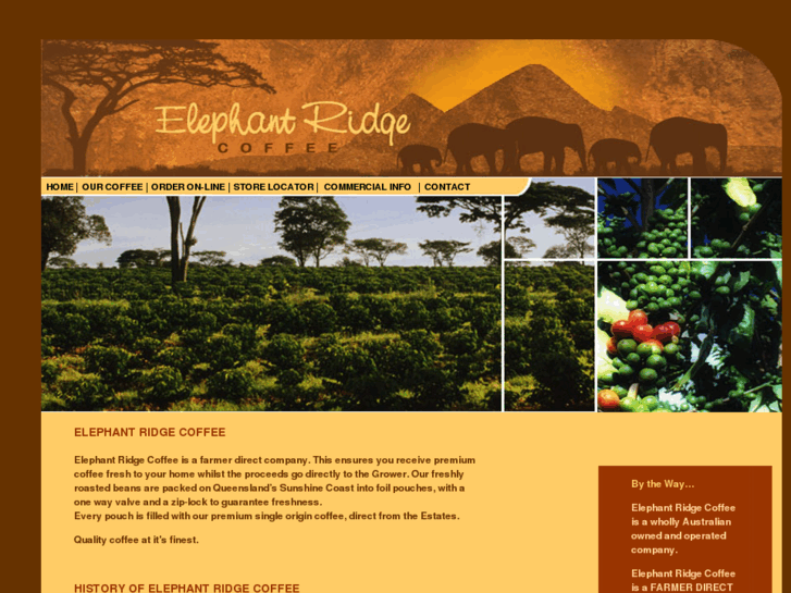 www.elephantridgecoffee.com