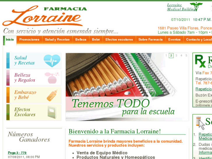 www.farmacialorraine.com