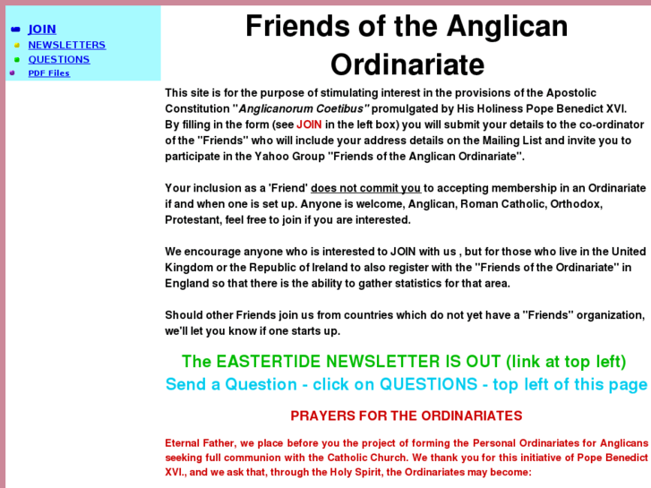 www.friendsoftheanglicanordinariate.com