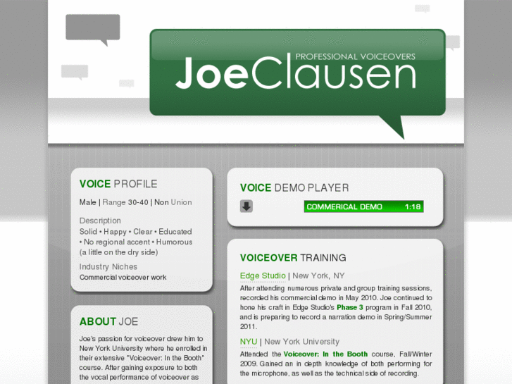 www.joeclausen.com