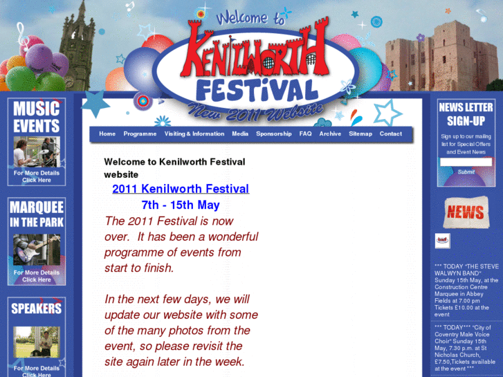 www.kenilworthfestival.com