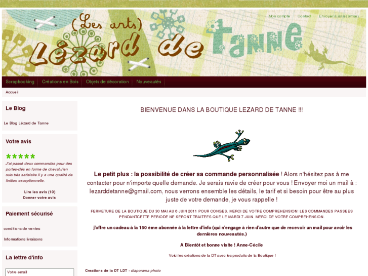 www.lezard-de-tanne.com