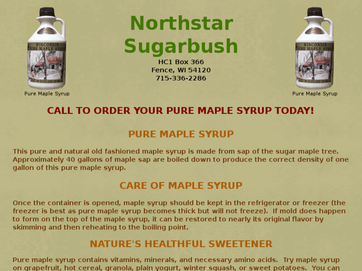 www.northstarsugarbush.com