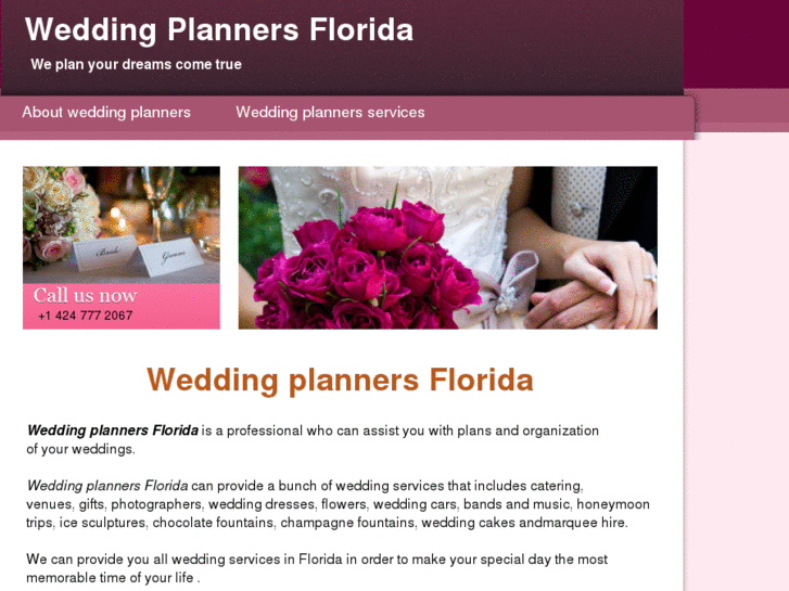 www.weddingplannersflorida.com