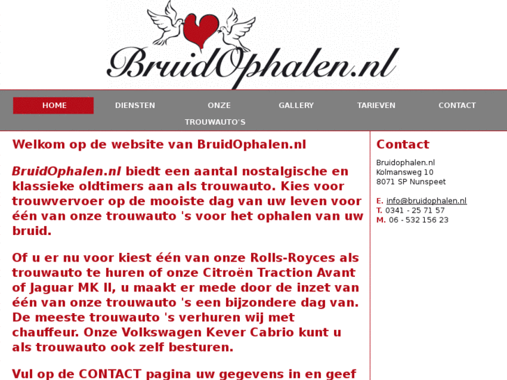 www.bruidophalen.nl