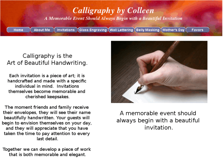www.calligraphybycolleen.com