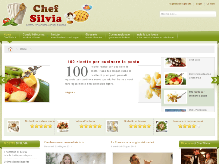 www.chefsilvia.it