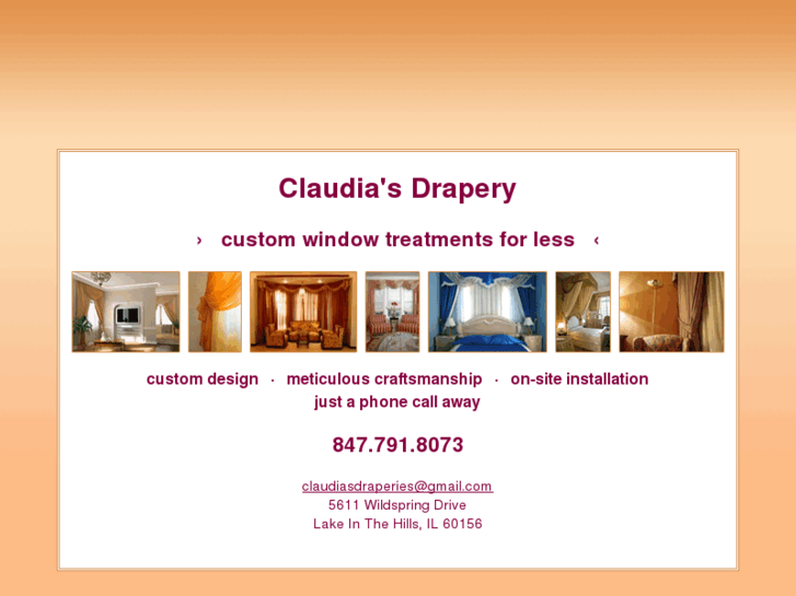 www.claudiasdrapery.com