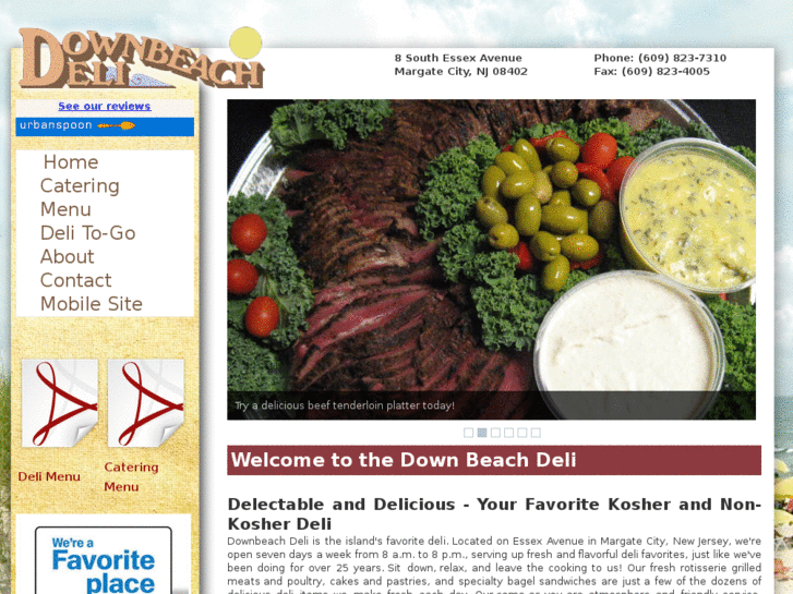 www.downbeachdeli.net