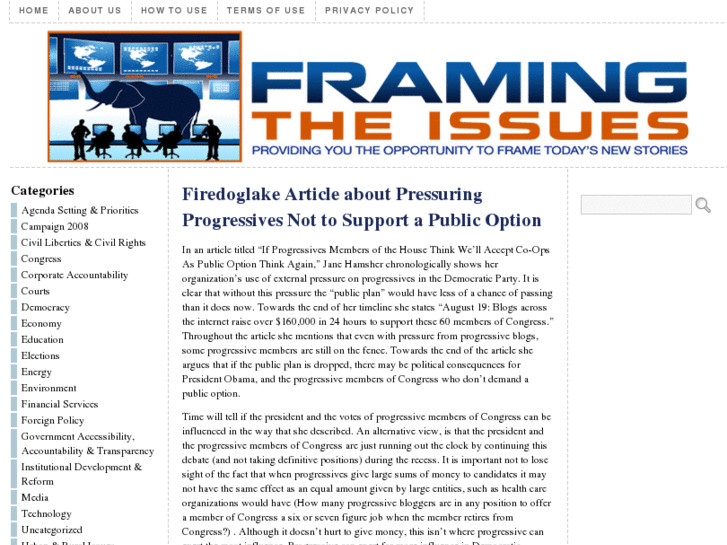 www.framingtheissues.com