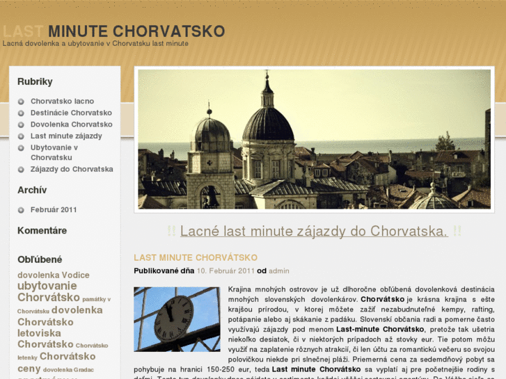 www.lastminutechorvatsko.com