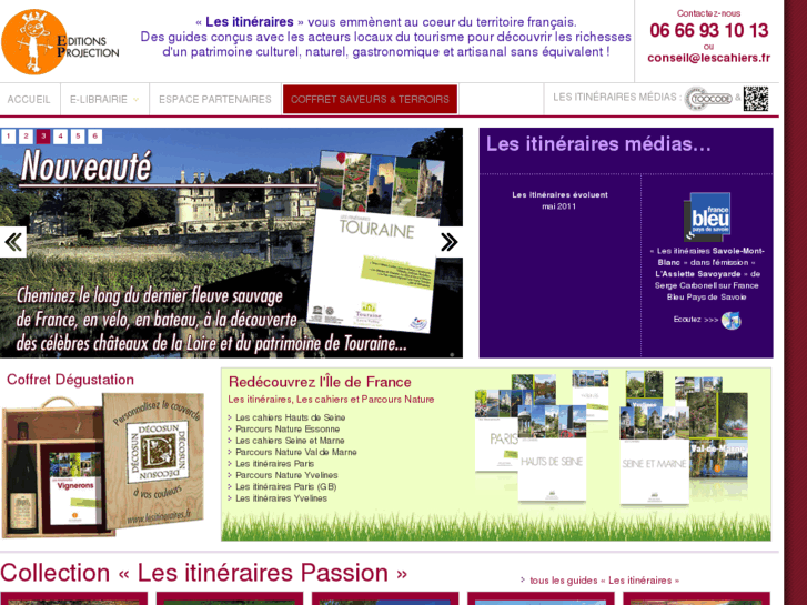 www.lesitineraires.fr