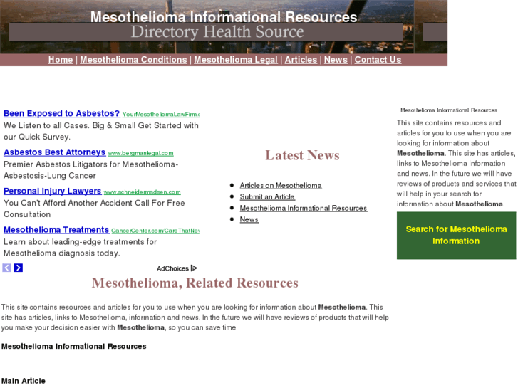 www.mesothelioma-information-directory.com