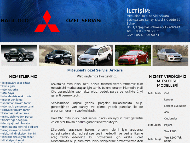 www.mitsubishiozelservisankara.com