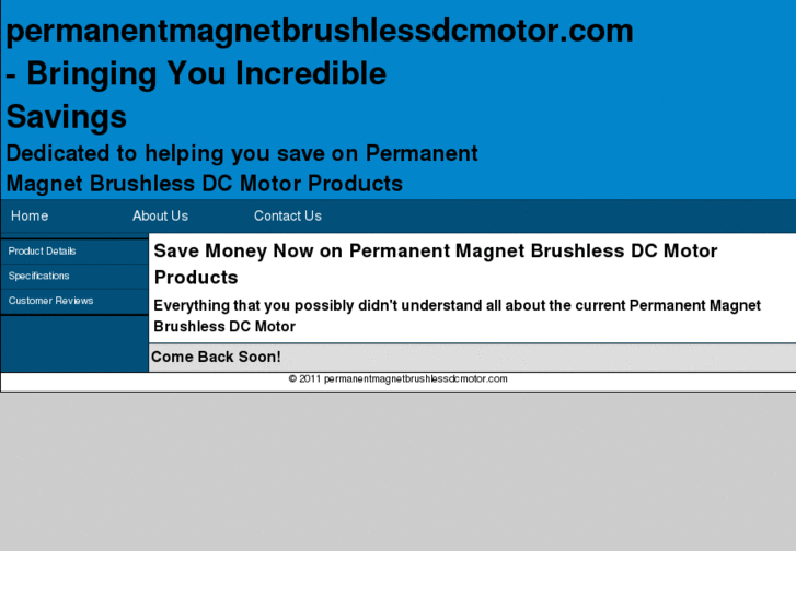 www.permanentmagnetbrushlessdcmotor.com