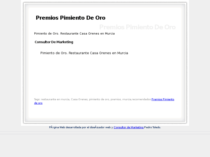 www.pimientodeoro.es