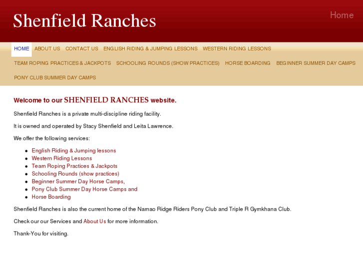 www.shenfieldranches.com