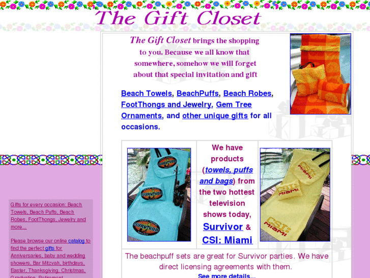 www.thegiftcloset.net