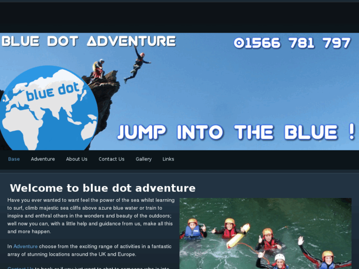 www.bluedotadventure.com