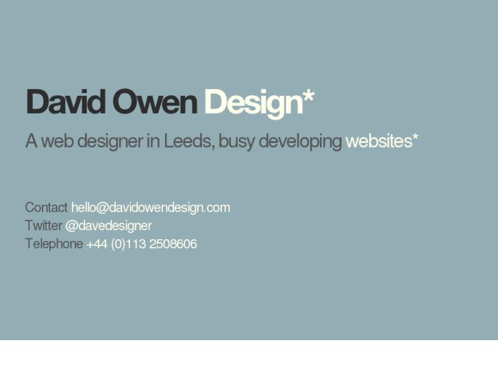 www.davidowendesign.com