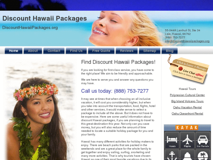 www.discounthawaiipackages.org